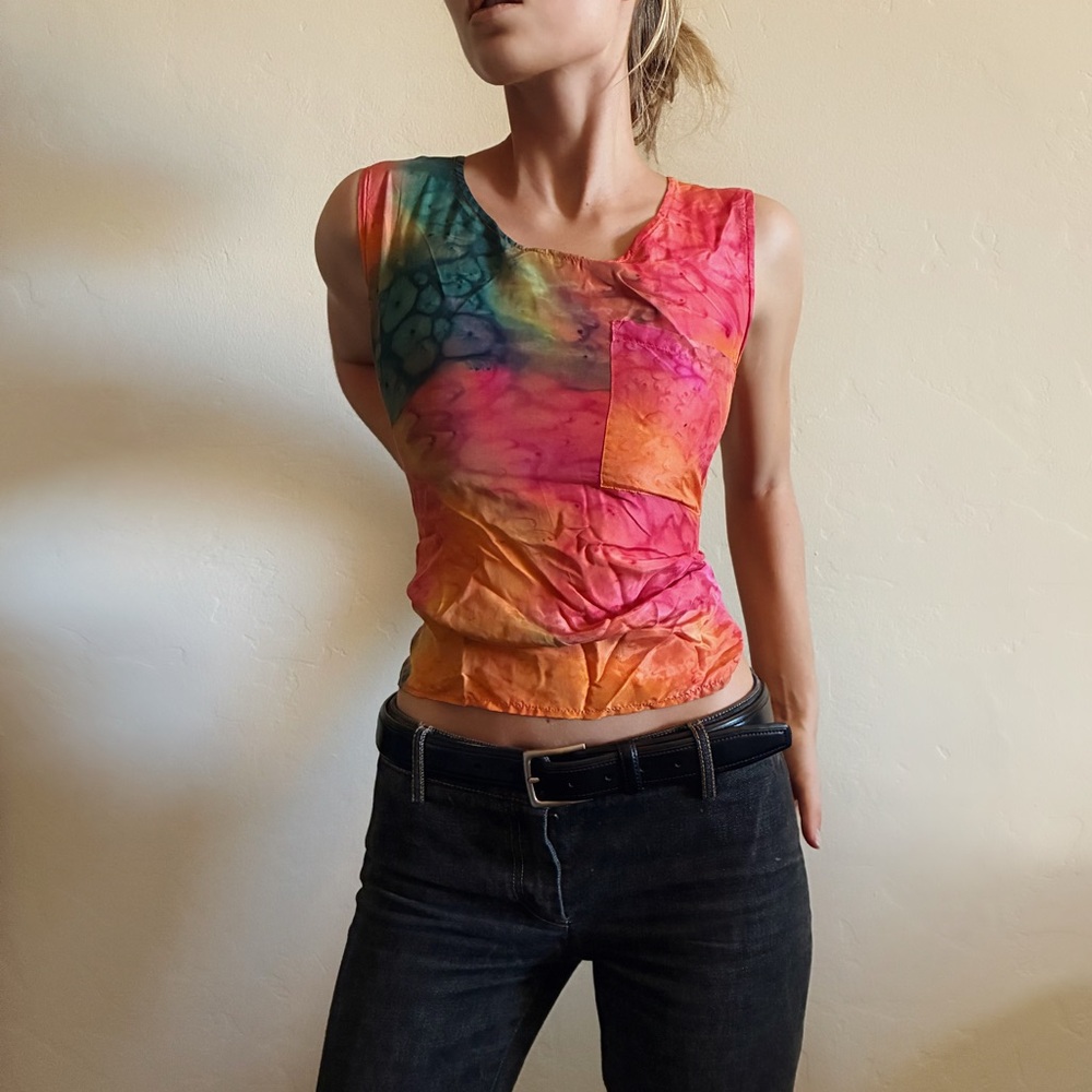 Beautiful Vintage Silk Top